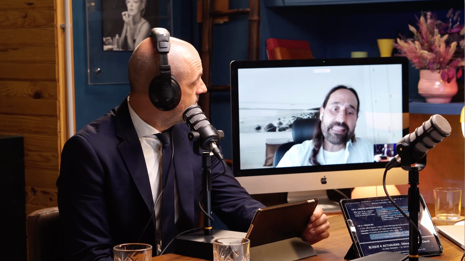 Sesión en directo del Club con invitado remoto